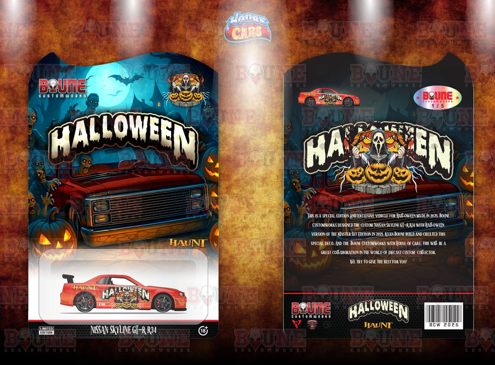 2025 Halloween Nissan Skyline R34 Exclusive 1 of 5