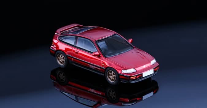 Speed GT Honda CRX Red/Black