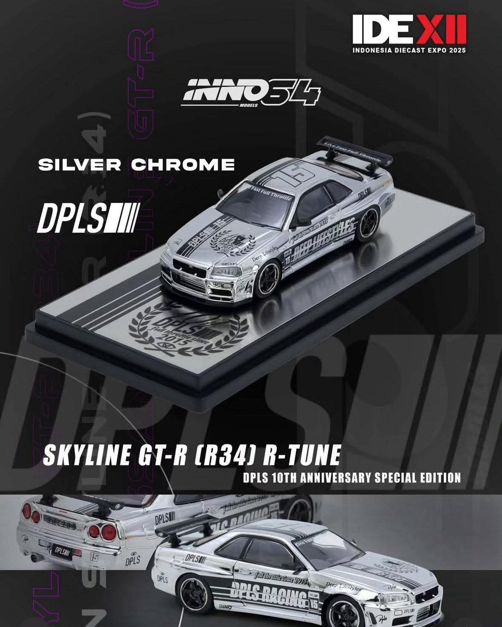 Inno64 IDE Expo 2025 Chrome Anniversary Skyline