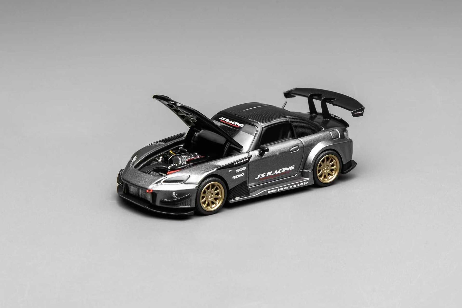 MOTORHELIX 1:64 Honda S2000 J's Racing Grey