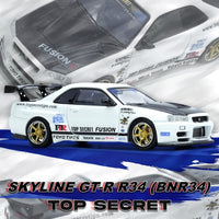 Inno64 TOP SECRET R34 GT-R White
