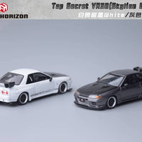 Focal Horizon Nissan Skyline GT-R R32 VR32 Top Secret White & Gray
2 car set