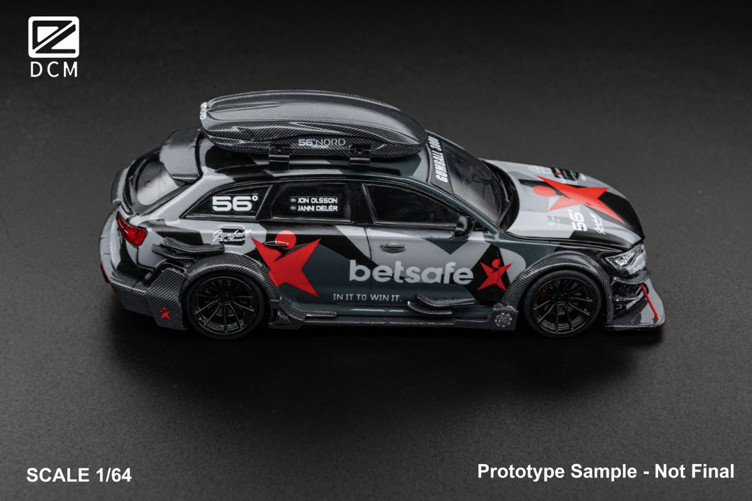 DCM 1:64 Audi RS6 C7 DTM Betsafe Gumball 3000 - Betsafe Livery