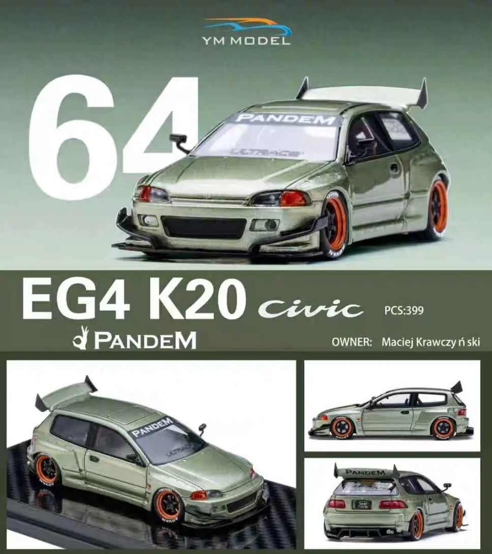 YM Honda Civic EG4 K20