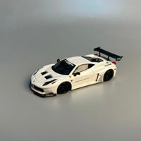Flame 1:64 Ferrari LB458 GT LB Wide-Body White