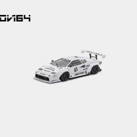 Vision64 1:64 
Countach LP500, LB-Works Modified White Retractable-Headlight