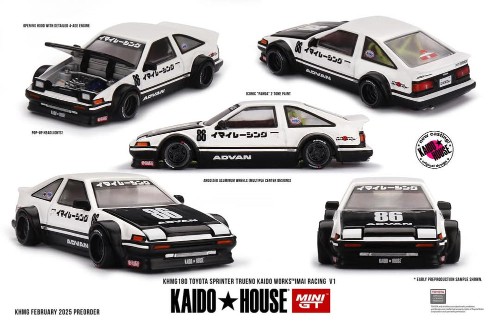 KHMG180 Toyota Sprinter Trueno Kaidow Works Imai Racing V1