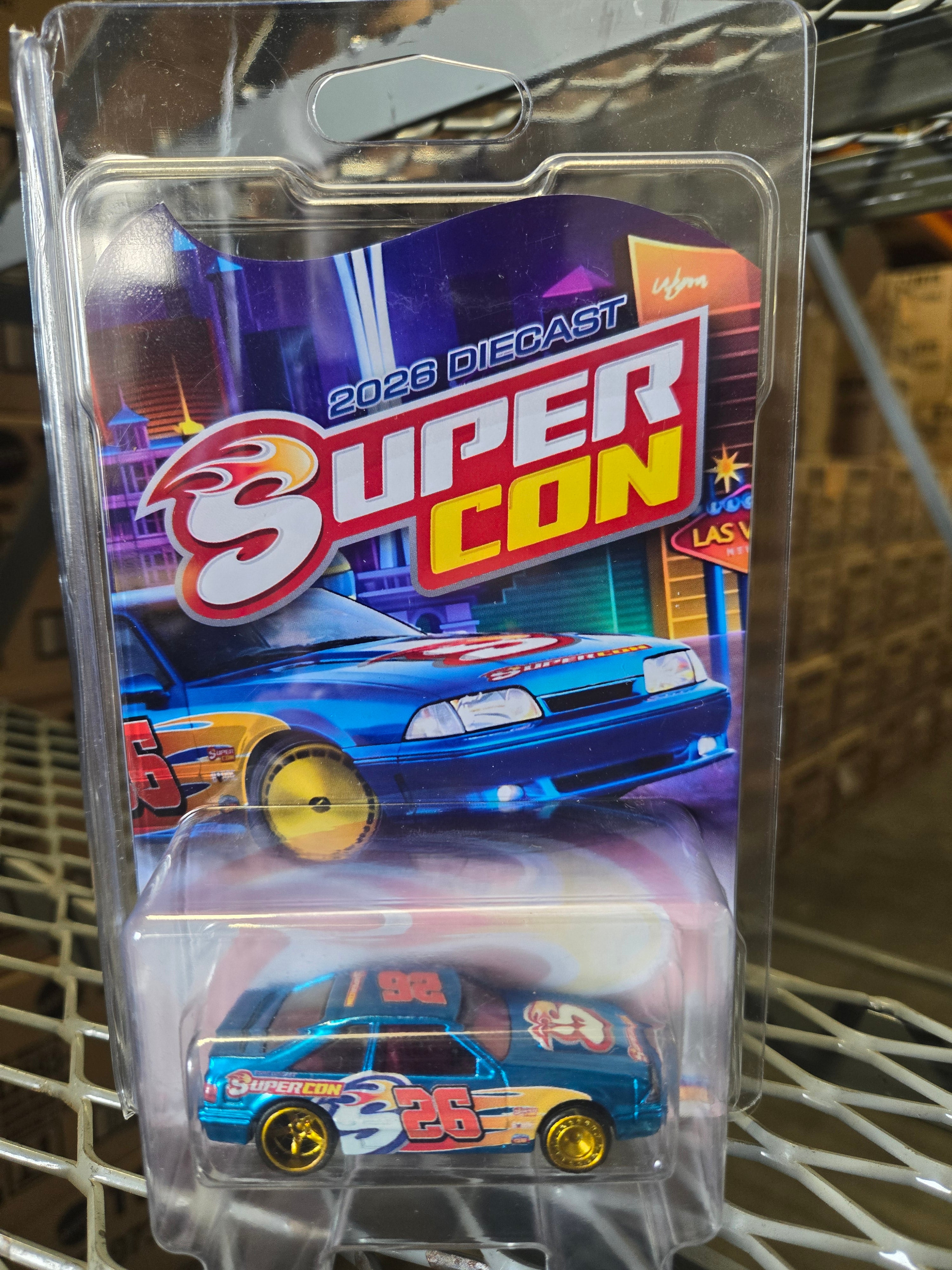 2026 Las Vegas Convention Duck Race Winner 1992 Mustang