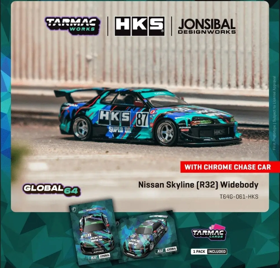 Tarmac Nissan Skyline (R32) Widebody HKS