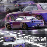 Inno64 SKYLINE GT-R (R32) Midnight Purple Australia Special