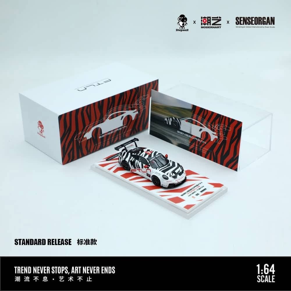 ModernArt x SSOG globe x Shepwell
911 GT3 Cup(992)
A) Black-White 7# Livery(MD647311)