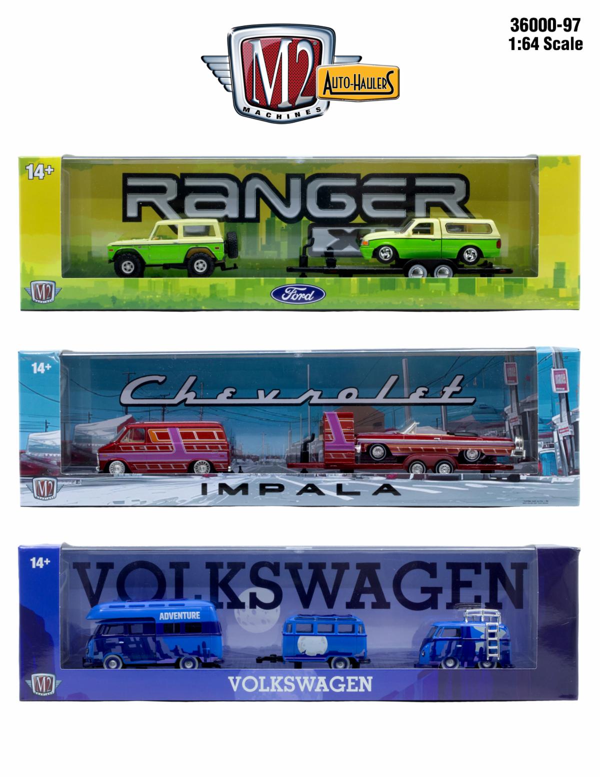 M2 Machines Auto-Haulers 36000 SERIES, RELEASE 97