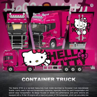 CC 1:64 Scania Container Truck Hello Kitty Cat