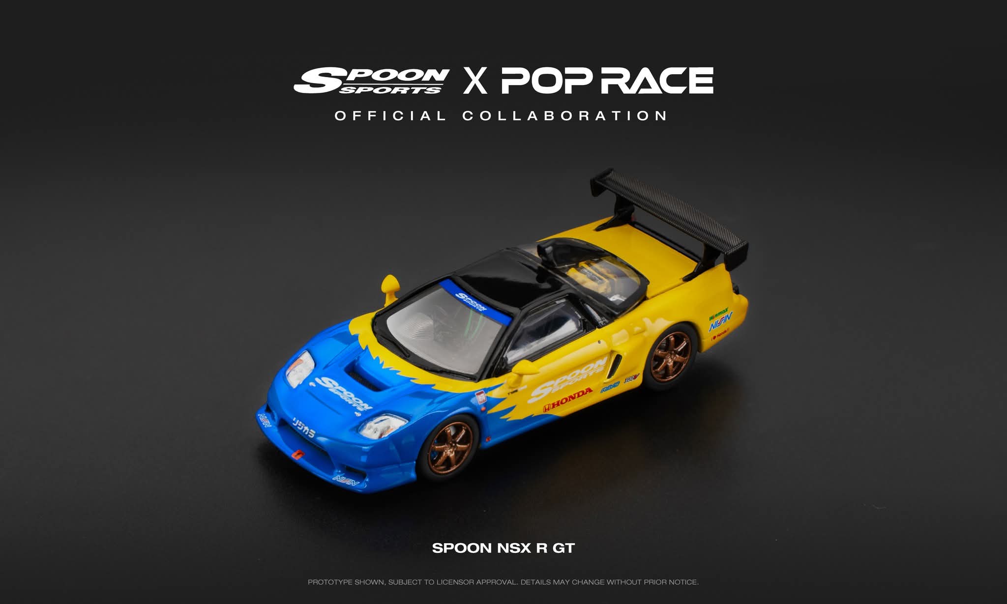 Pop Race Spoon Racing Colloboration Acura NSX RGT
