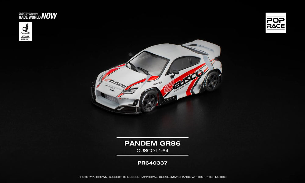 Pop Race PR640337 Pandem GR86 Cusco