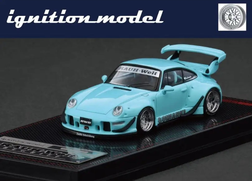 Ignition Model 1/64 RWB 993 Blue/Green