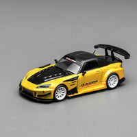 MOTORHELIX 1:64 Honda S2000 J's Racing Yellow