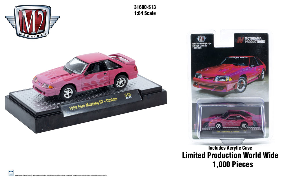 M2 Pink Foxbody Mustang 1 of 1000