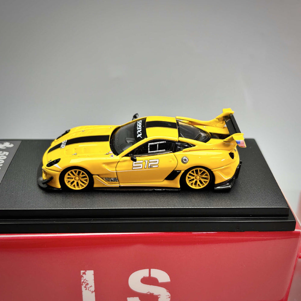 LS MODEL 1:64 599XX EVO Yellow