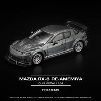 Pop Race PR640439 Mazda RX-8 RE-AMEMIYA GUN METAL