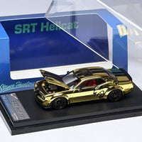 Stance Hunters Dodge Hellcat Challenger Gold Chrome