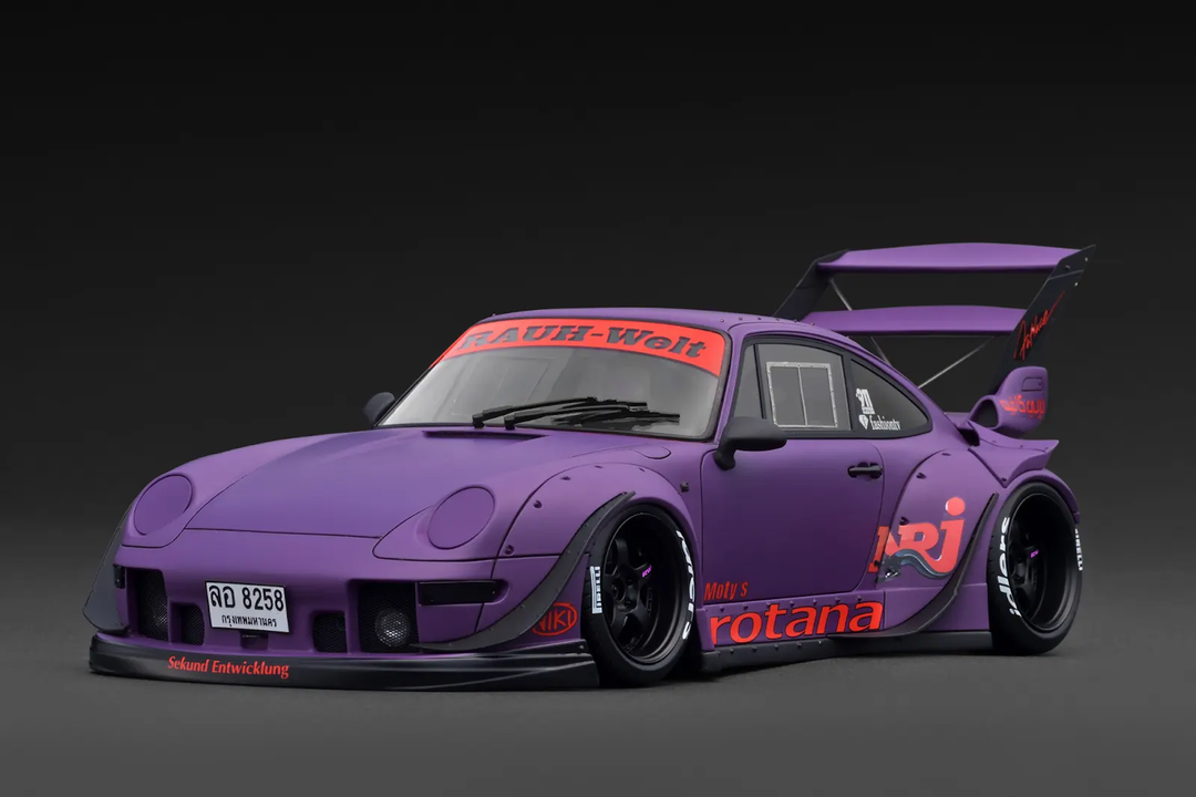 Ignition Model 1:18 Porsche RWB 993 Matte Purple IG4035