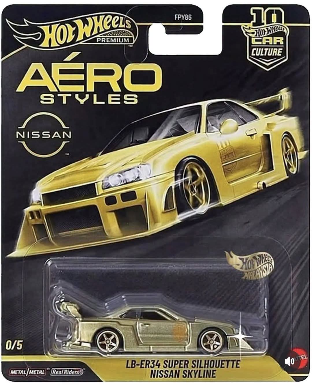 HW Aero Styles LB-ER34 Super Silhouette Nissan Skyline CHASE