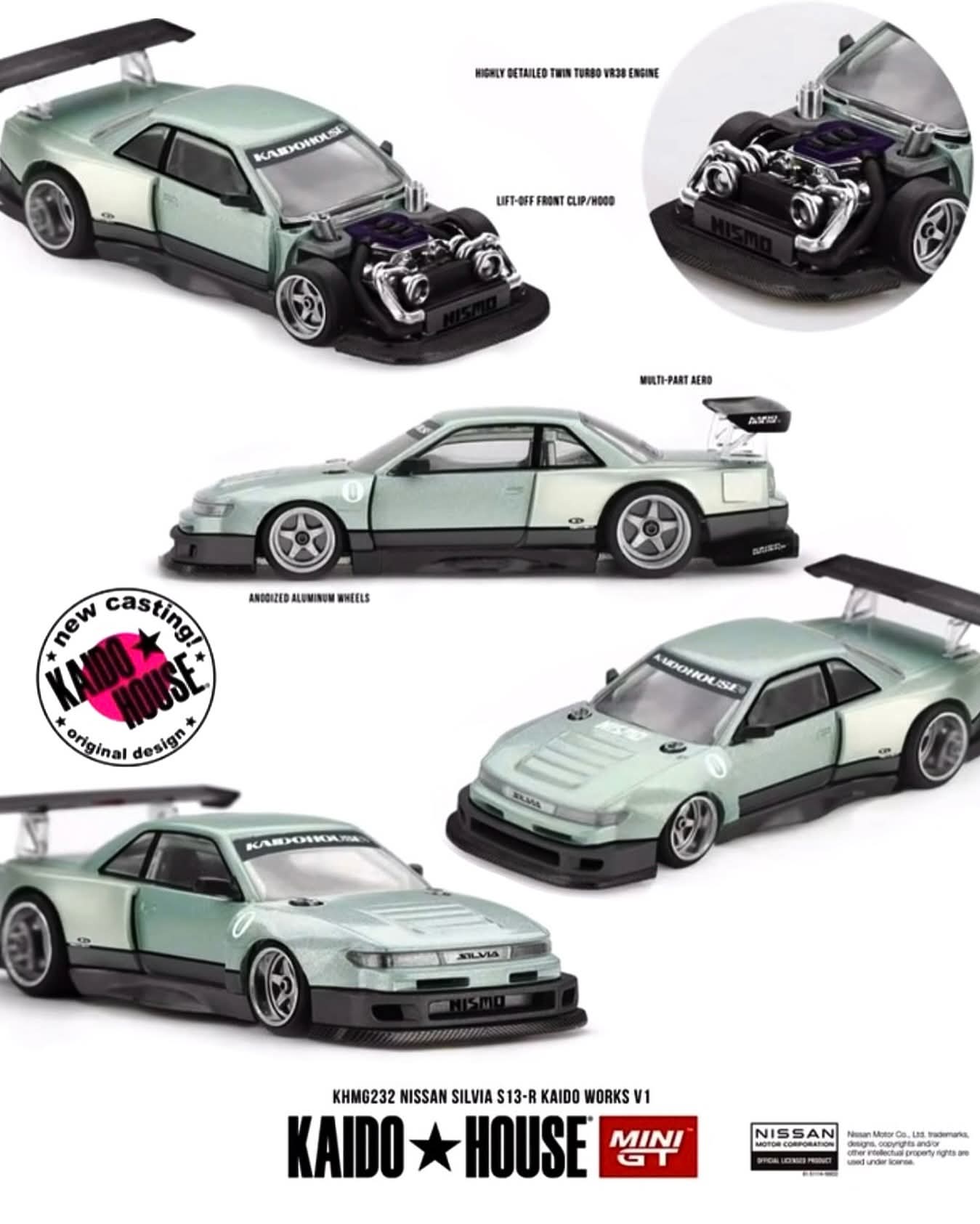 Kaidohouse KHMG232   Silvia S13-R Kaido Works V1