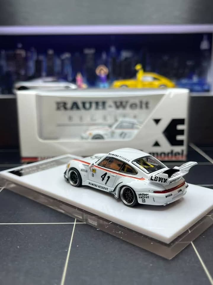 XKE Porsche RWB 993 White