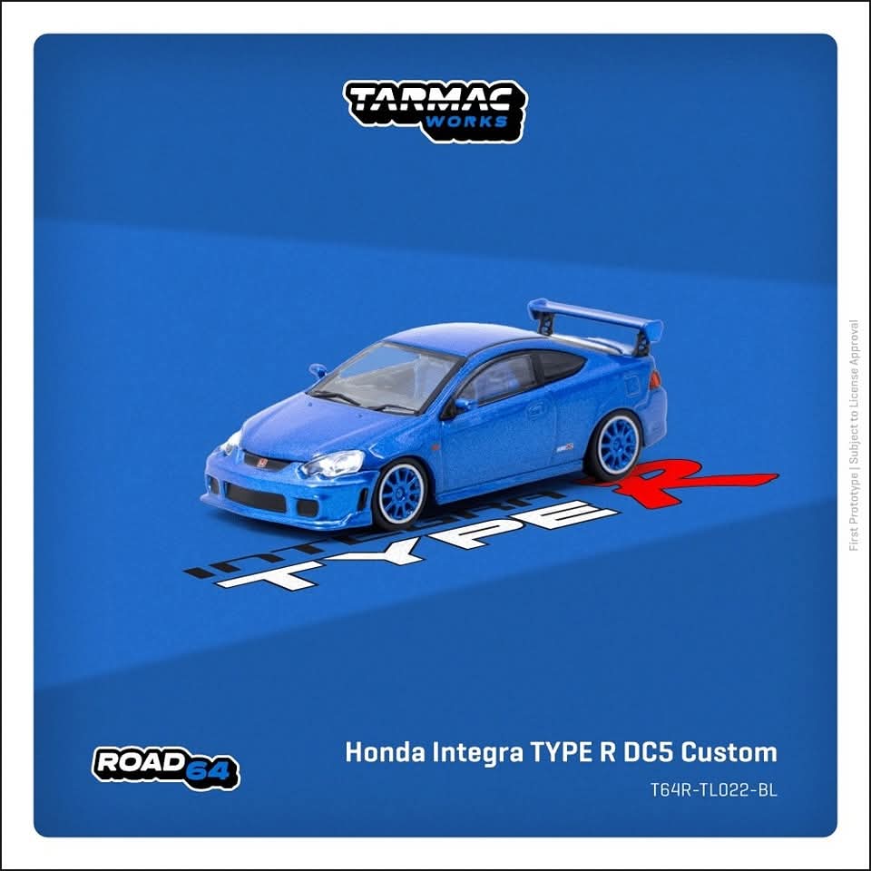 Tarmac Works 1:64 Acura Blue