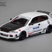 ET Model x Model Collect MC Civic EG6, Pandem Rocket Bunny Modified.
Mobil 1# Livery with Carbon-Hood