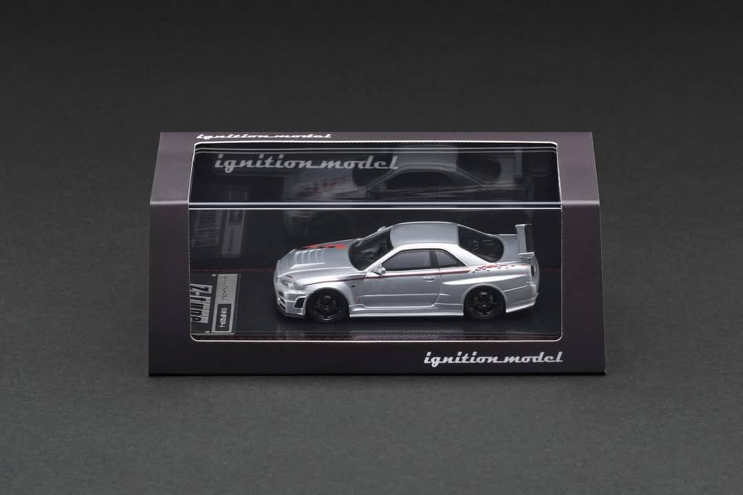 Ignition Model 1/64 R34 Skyline Grey