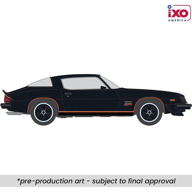 IXO 1:64 1977 Chevrolet Camaro Z28 - Black