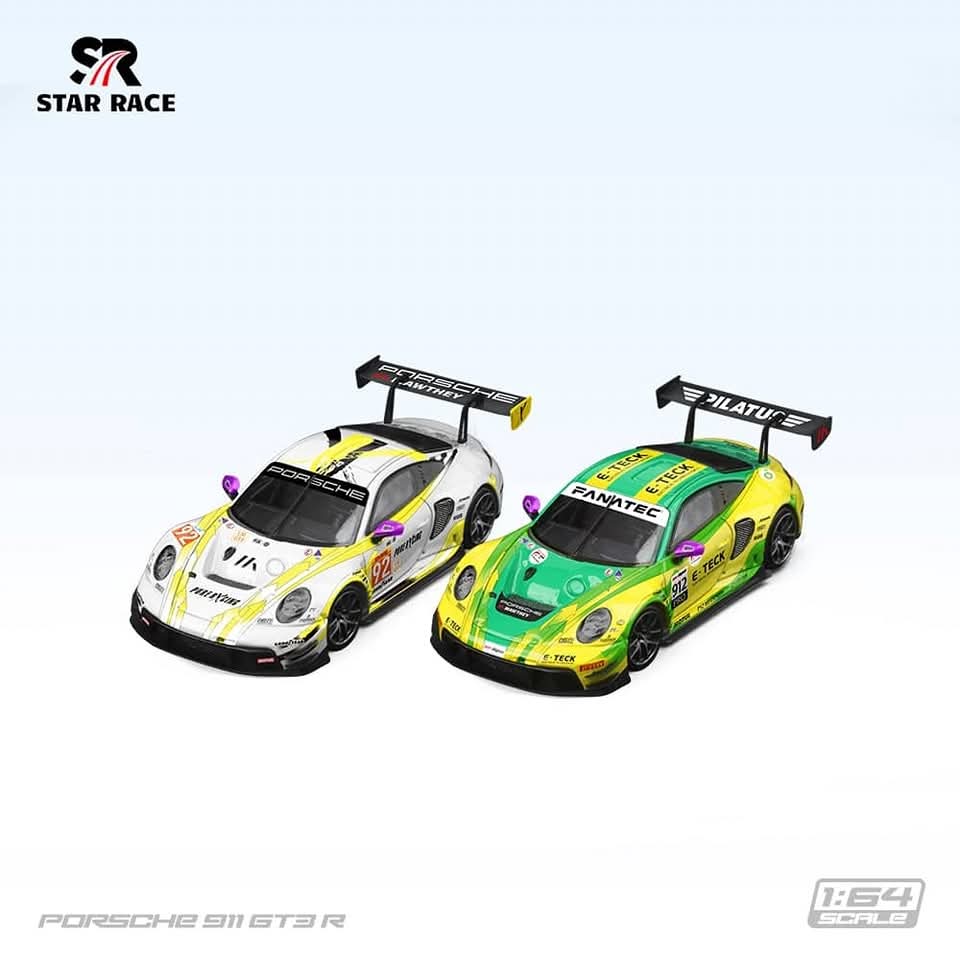 Star Race SR 1:64 Diecast Model
992 GT3 R(Both Versions)