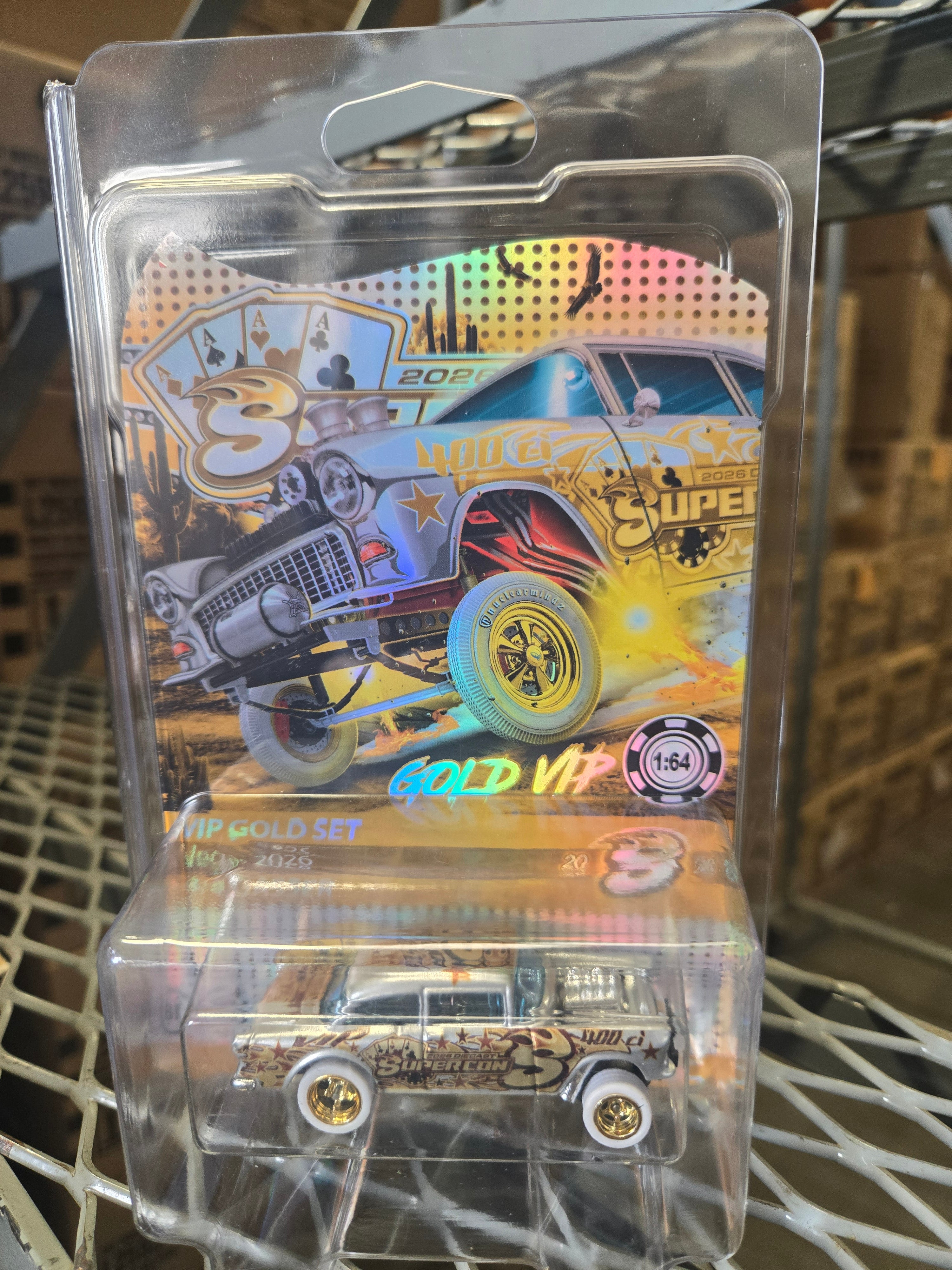 Unreleased NMD Gold VIP 1955 Gasser - Gold/Silver