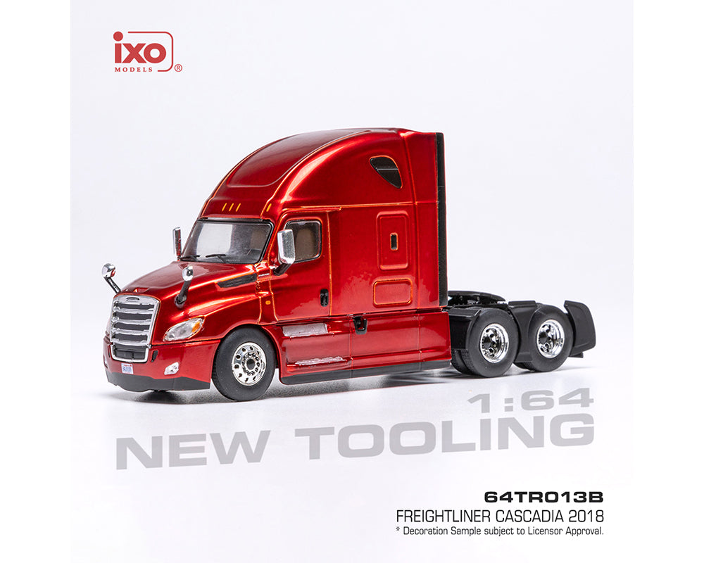 (Preorder) IXO Models 1:64 Freightliner Cascadia 2018 – M Red – Limited Edition
