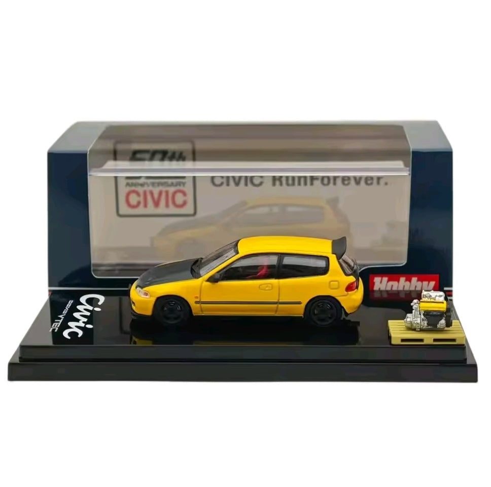 Hobby Japan Honda Civic Yellow
