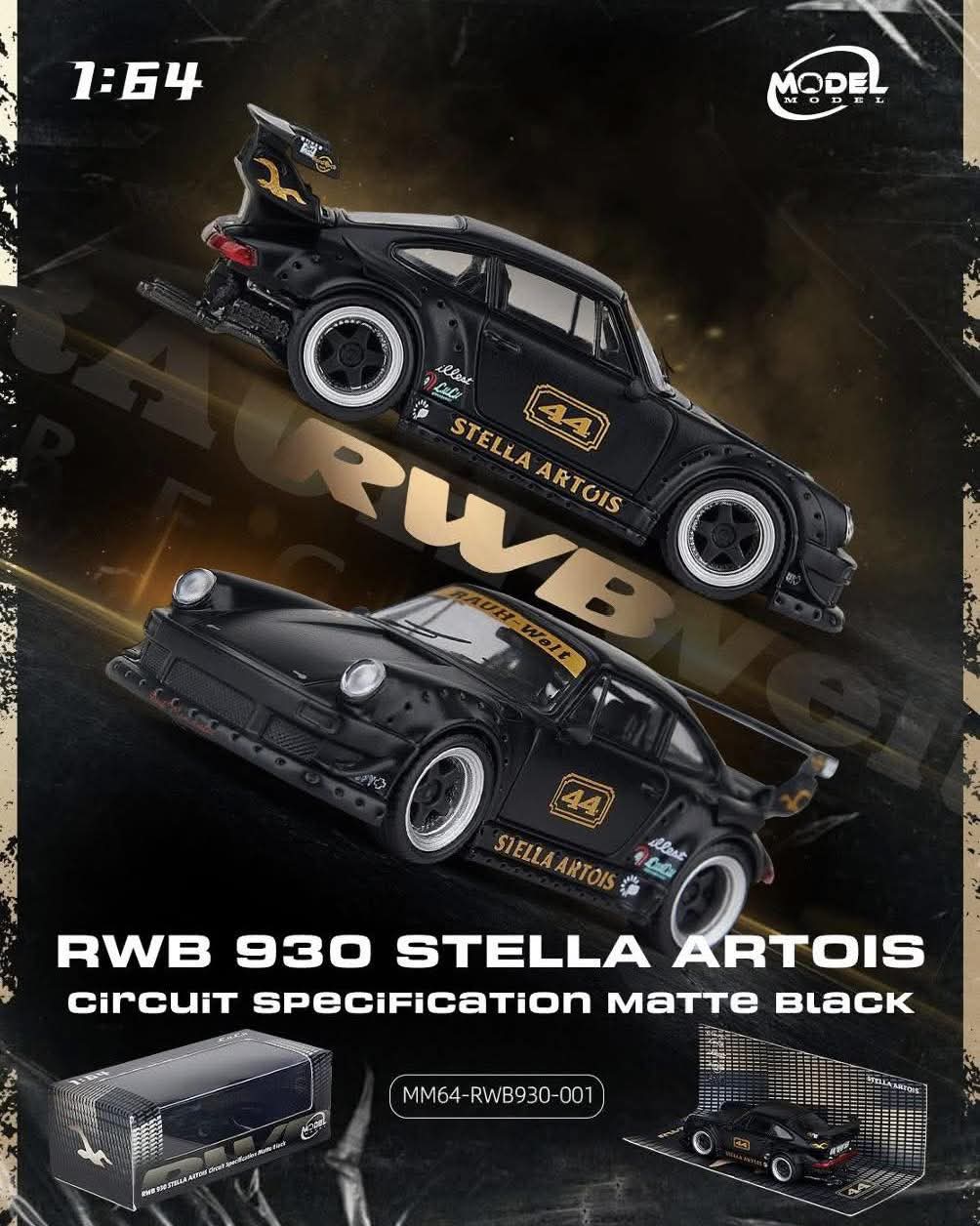 Model Model 1/64 RWB993 Matte Black