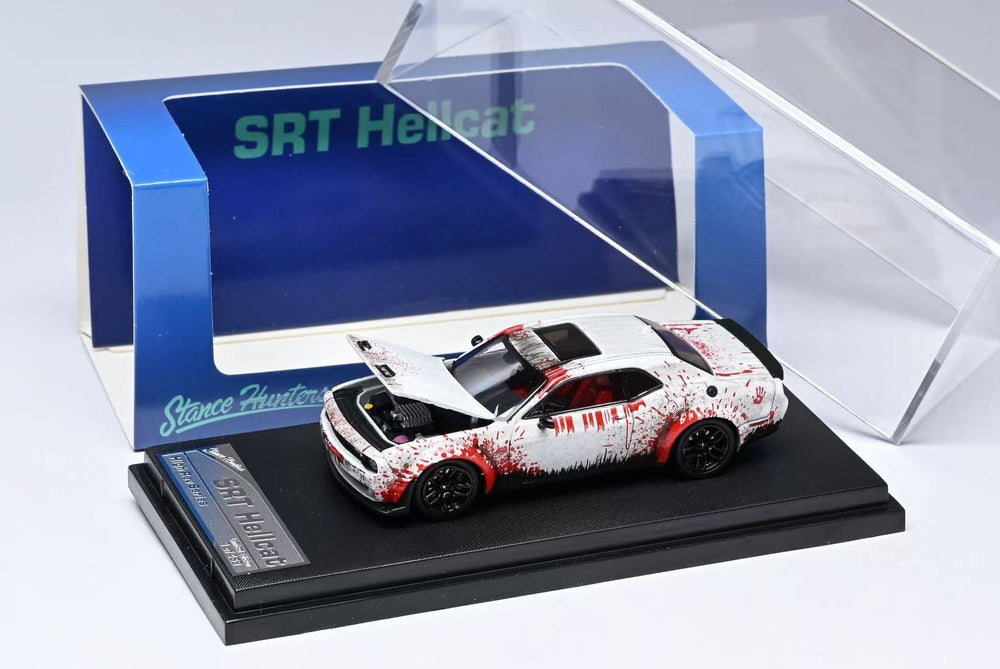 Stance Hunters Dodge Hellcat Challenger White/Red