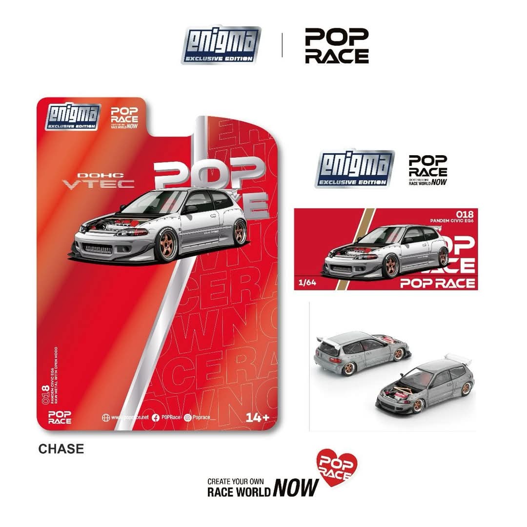 Pop Race PRE018 PANDEM CIVIC EG6