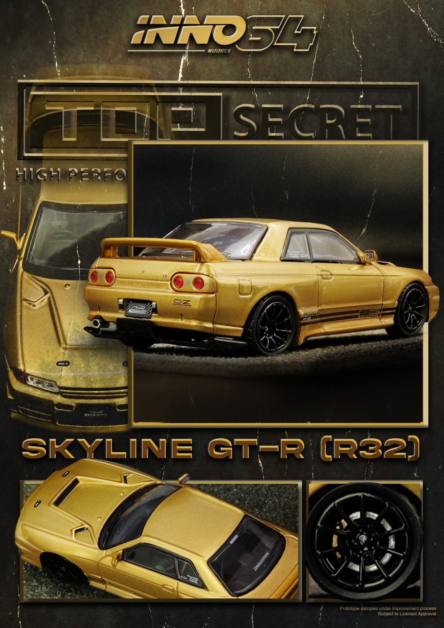 INNO64 TOP SECRET BNR32 GT-R
