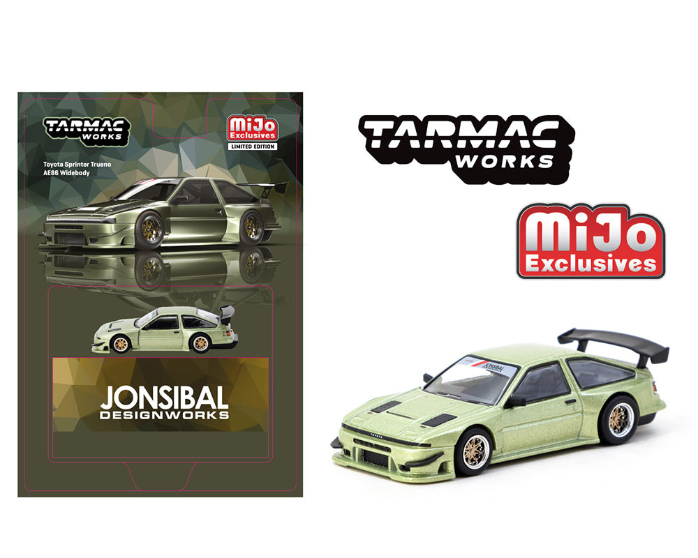 Pre Order Toyota Trueno Sprinter AE86 Widebody Green