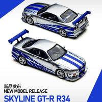 Time Micro TM 1:64 Diecast Model
GT-R R34 V-SPEC-II
F2NF