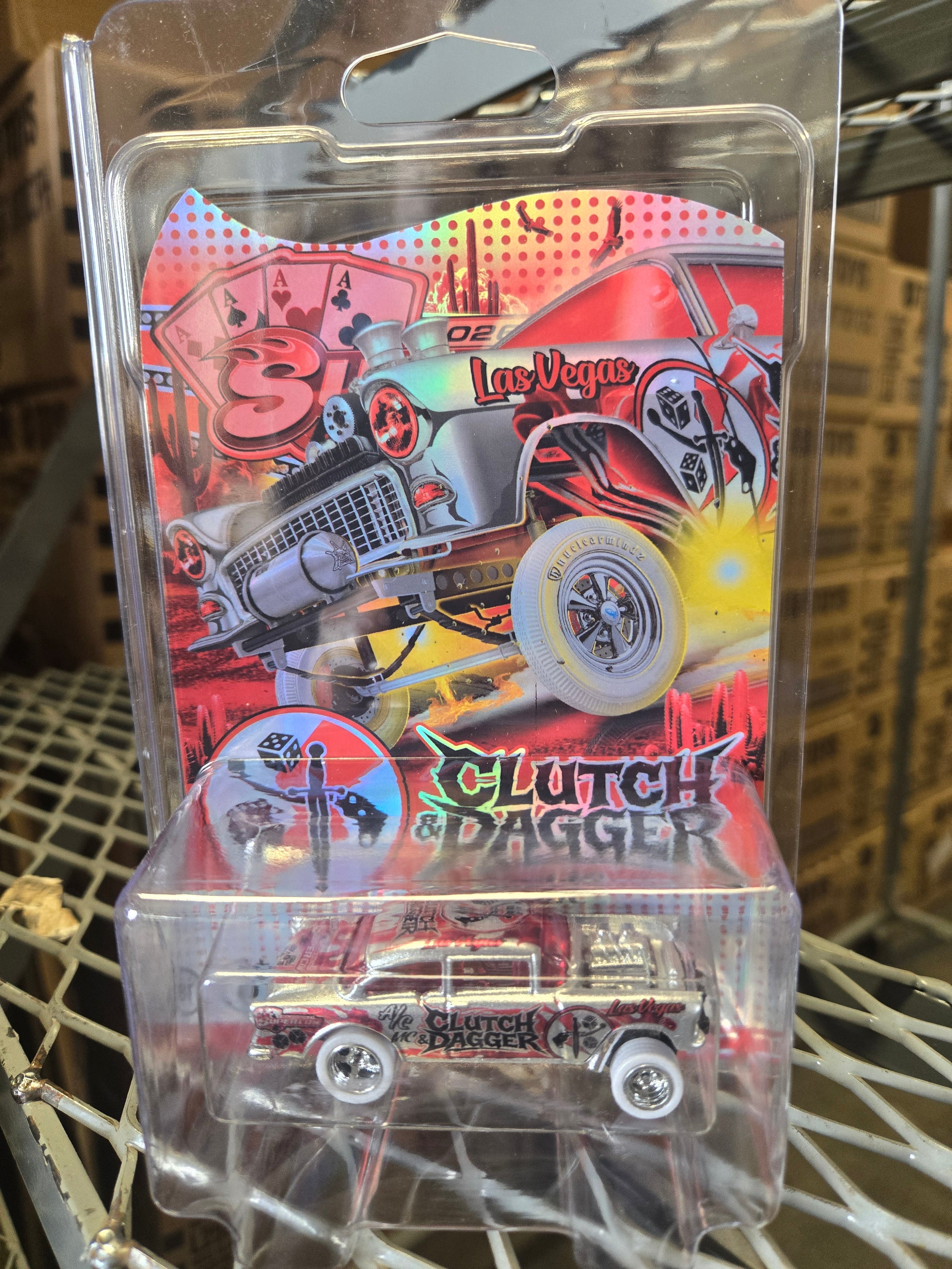 2026 Las Vegas Diecast Convention Souvenir Clutch And Dagger 1955 Gasser