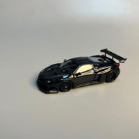 Flame 1:64 Ferrari LB458 GT LB Wide-Body Black