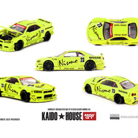 (Preorder) Kaido House x Mini GT Nissan Skyline GT-R (R34) Kaido Works V4 – Yellow