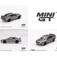 (Preorder) Mini GT 1:64 Nissan Skyline GT-R (NISMO BNR32 CRS Version) – Dark Metal Gray