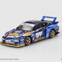 MiniGT MGT01157-R Nissan LB-Super Silhouette S15 SILVIA #555 Team MINI GT Liberty Walk 2025 Formula Drift