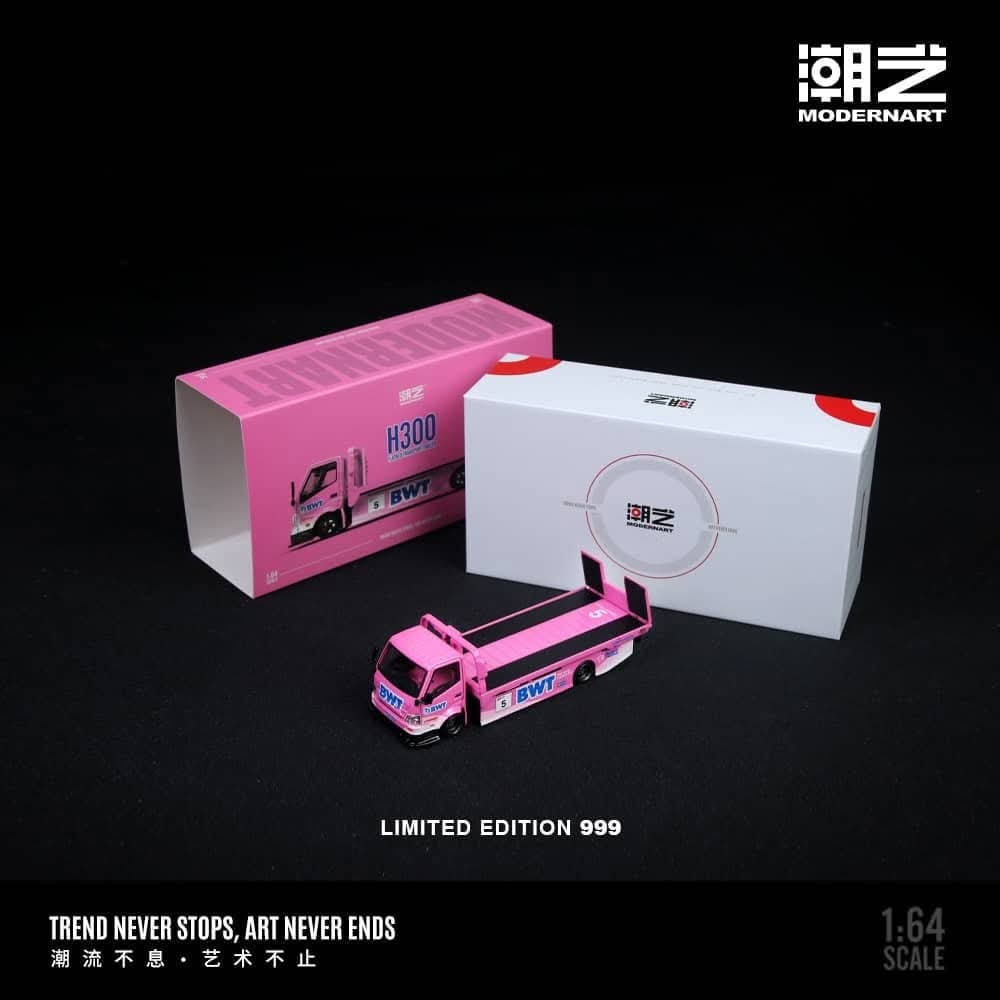 ModernArt  1:64 Diecast Model
H300 Tow Truck
Pink BTW Liver