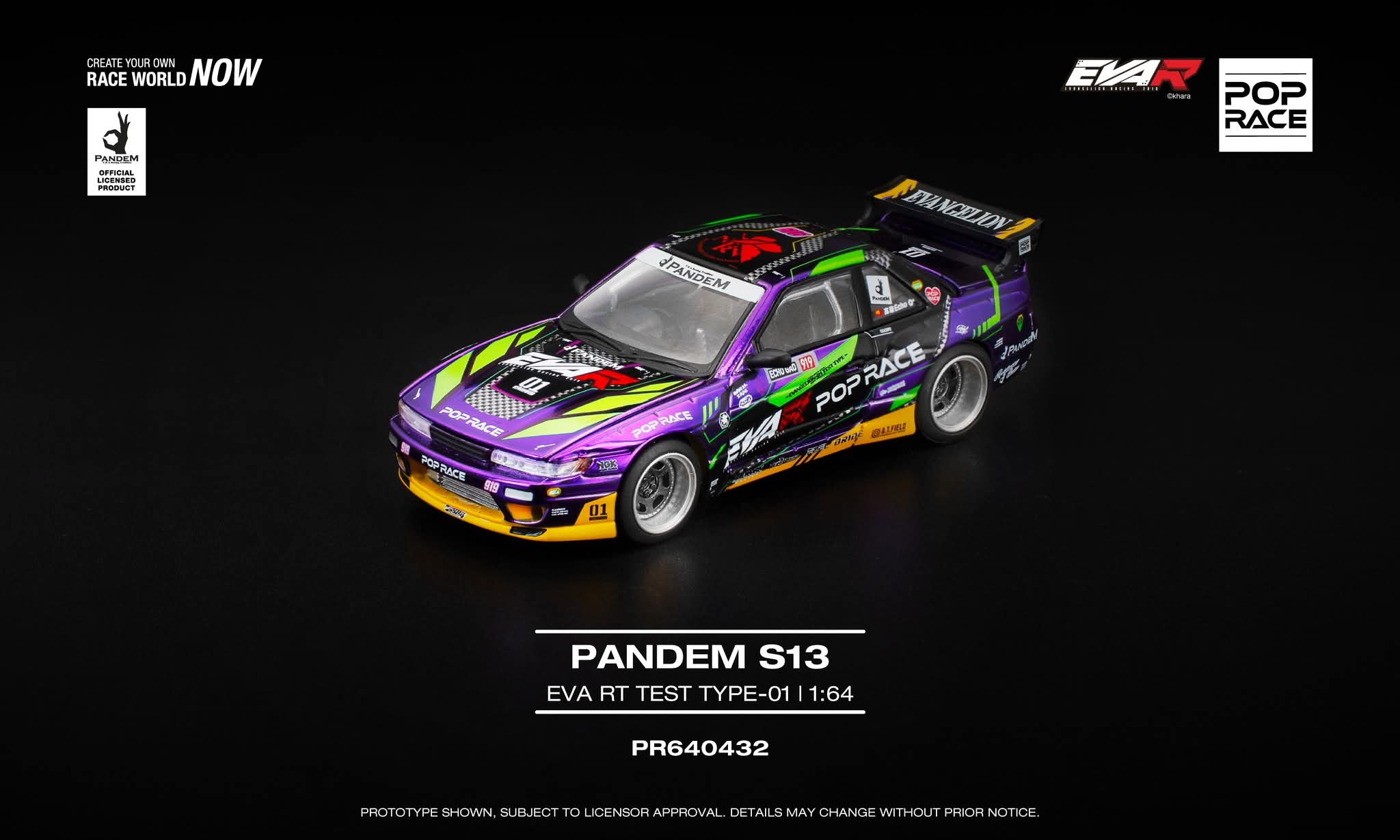 Pop Race PR640432 S13 EVA RT Test Type 01